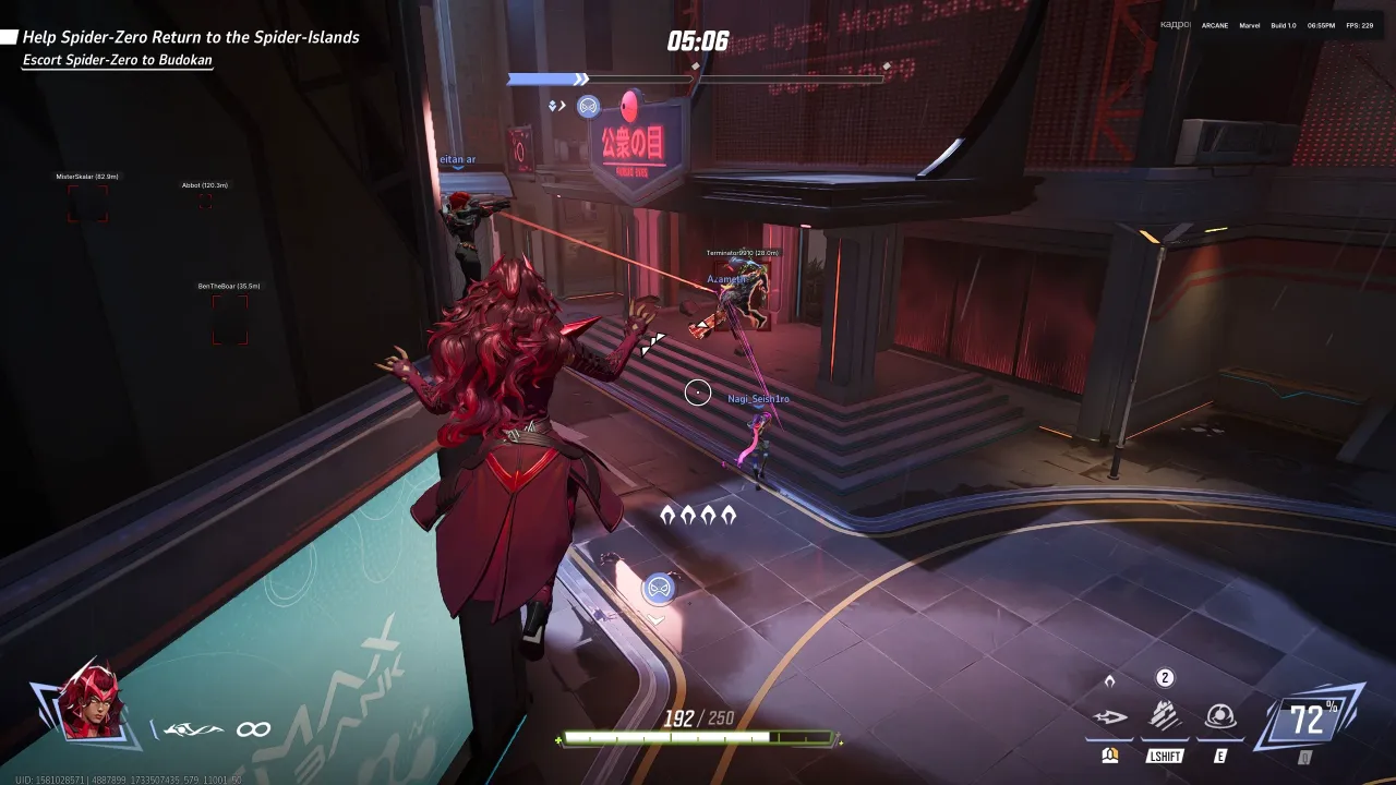 Marvel Rivals aimbot gameplay showcase