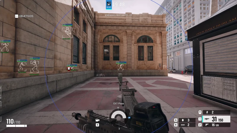 Rainbow Six Siege ESP wallhack showcase
